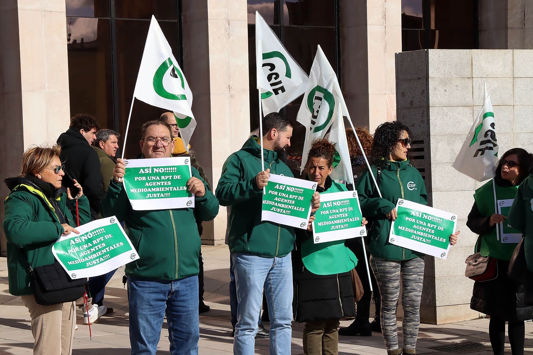 Concentraci N Contra La Rpt De Agentes Medioambientales Delante De La