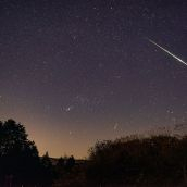 Imagen de las "Lágrimas de San Lorenzo"