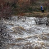 La crecida de los ríos pone en alerta amarilla a varios puntos de la provincia de León