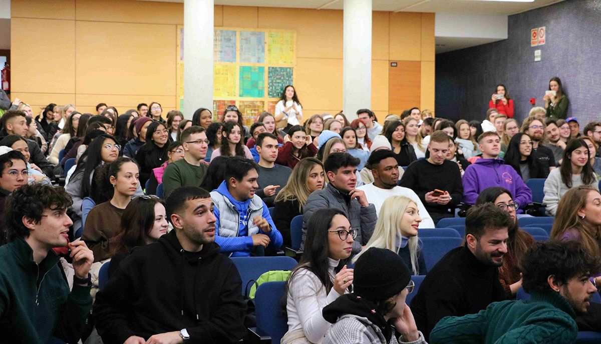 Estudiantes de la Universidad de León