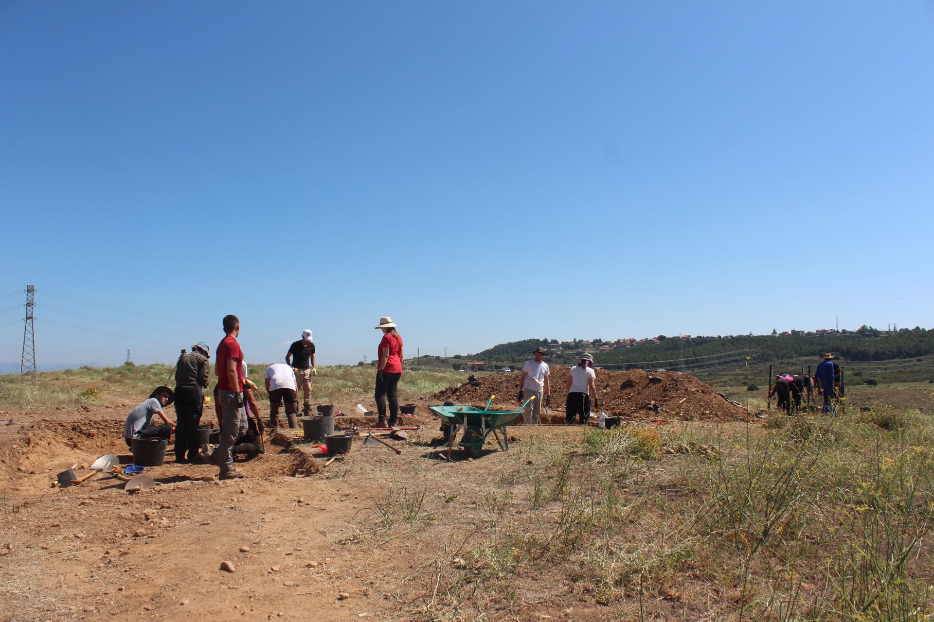 excavación yacimiento puente castro