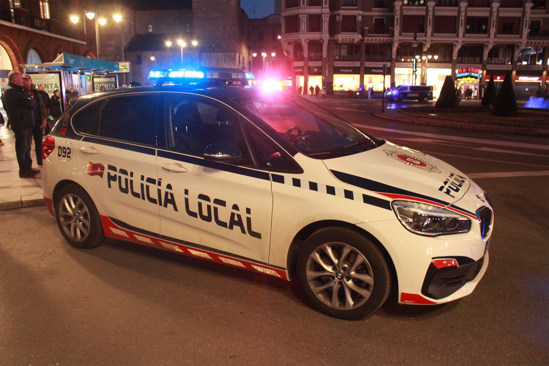 La Policía Local de León interviene en dos accidentes causados por los efectos de la ingesta de alcohol