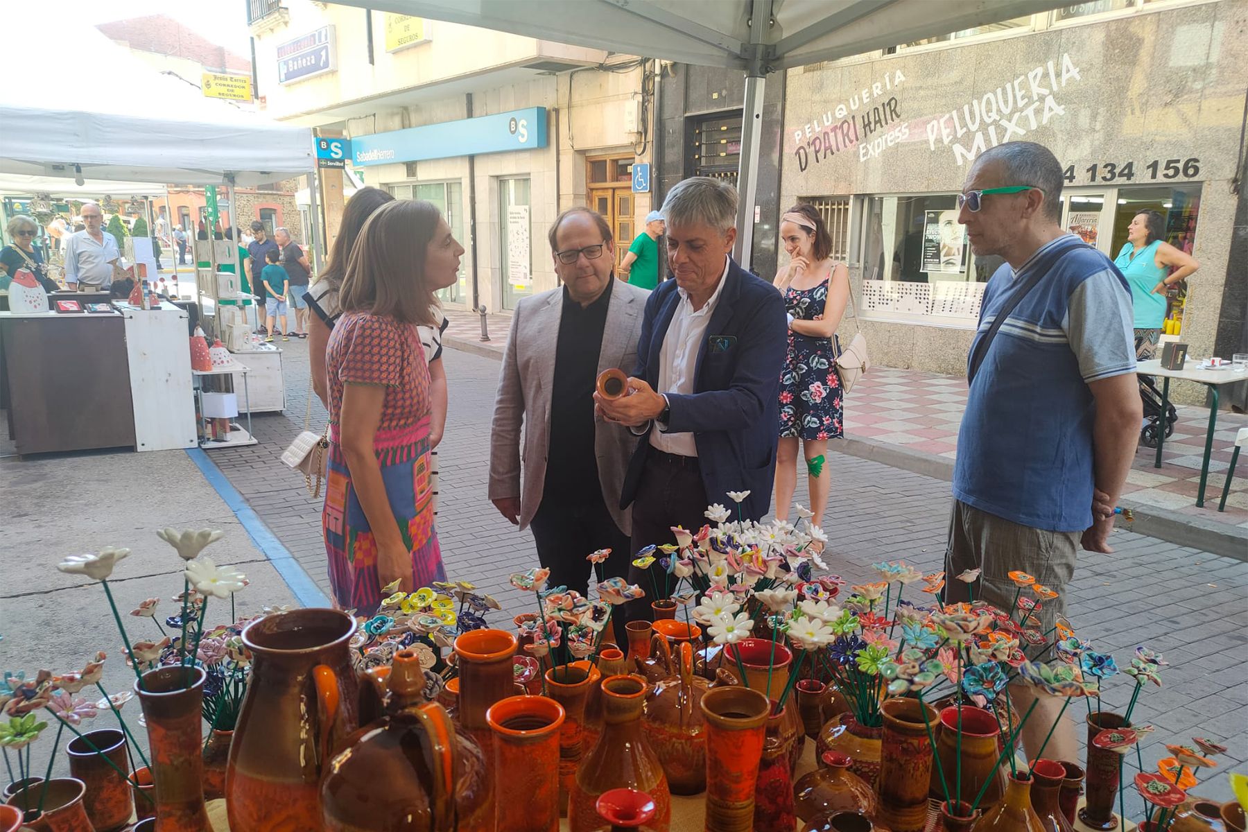 Diego en la Feria de Alfarería de La Bañeza (3)