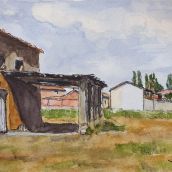 Una de las obras que el pinto asturiano, Juan Eguren, expondrá en el Centro Cultural 'El Cerro' de Alcuetas. Juan Eguren 