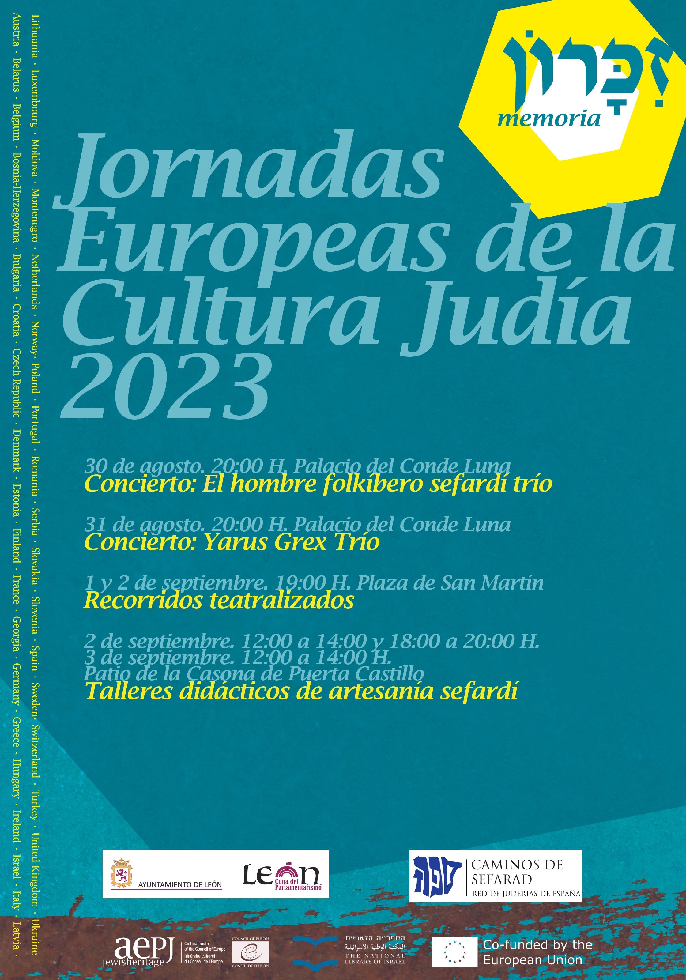 poster jornadas juderia leon