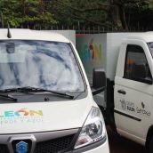 maquinaria mantenimiento espacios verdes leon