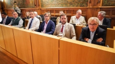 Bancada del Partido Popular en la Diputación de León