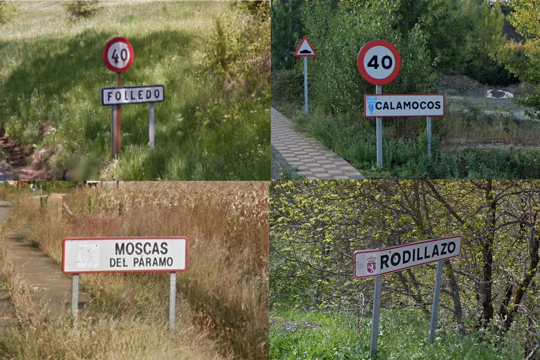 Recopilación de los nombres de pueblos más peculiares de la provincia de León