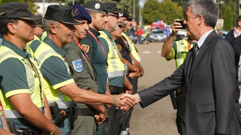 Leonardo Marcos destaca el compromiso excepcional de la Guardia Civil en la lucha contra la violencia de género