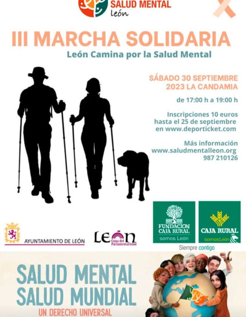 Cartel III Marcha Solidaria 'Camina por la Salud Mental' 