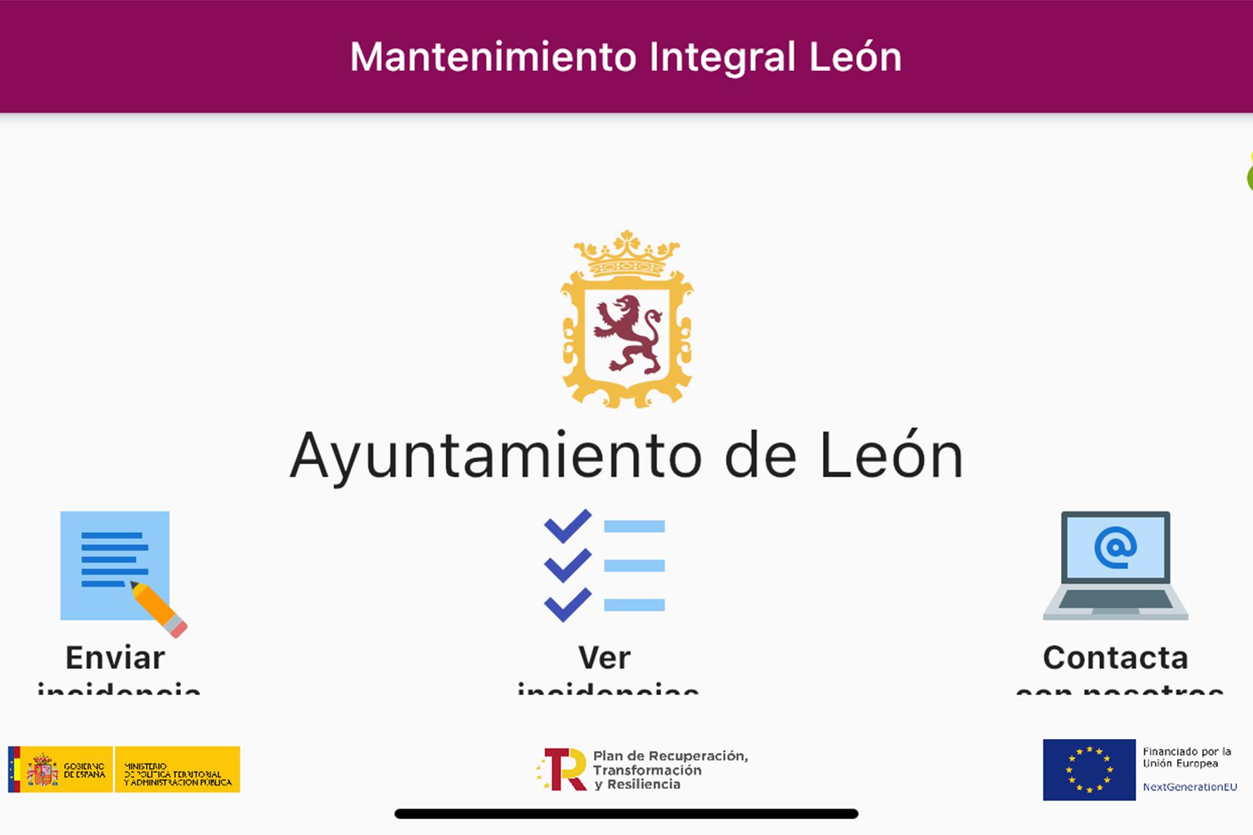 app mi leon