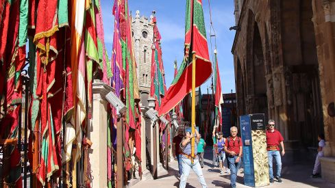  Pendones concejiles celebran las Fiestas de San Froilán
