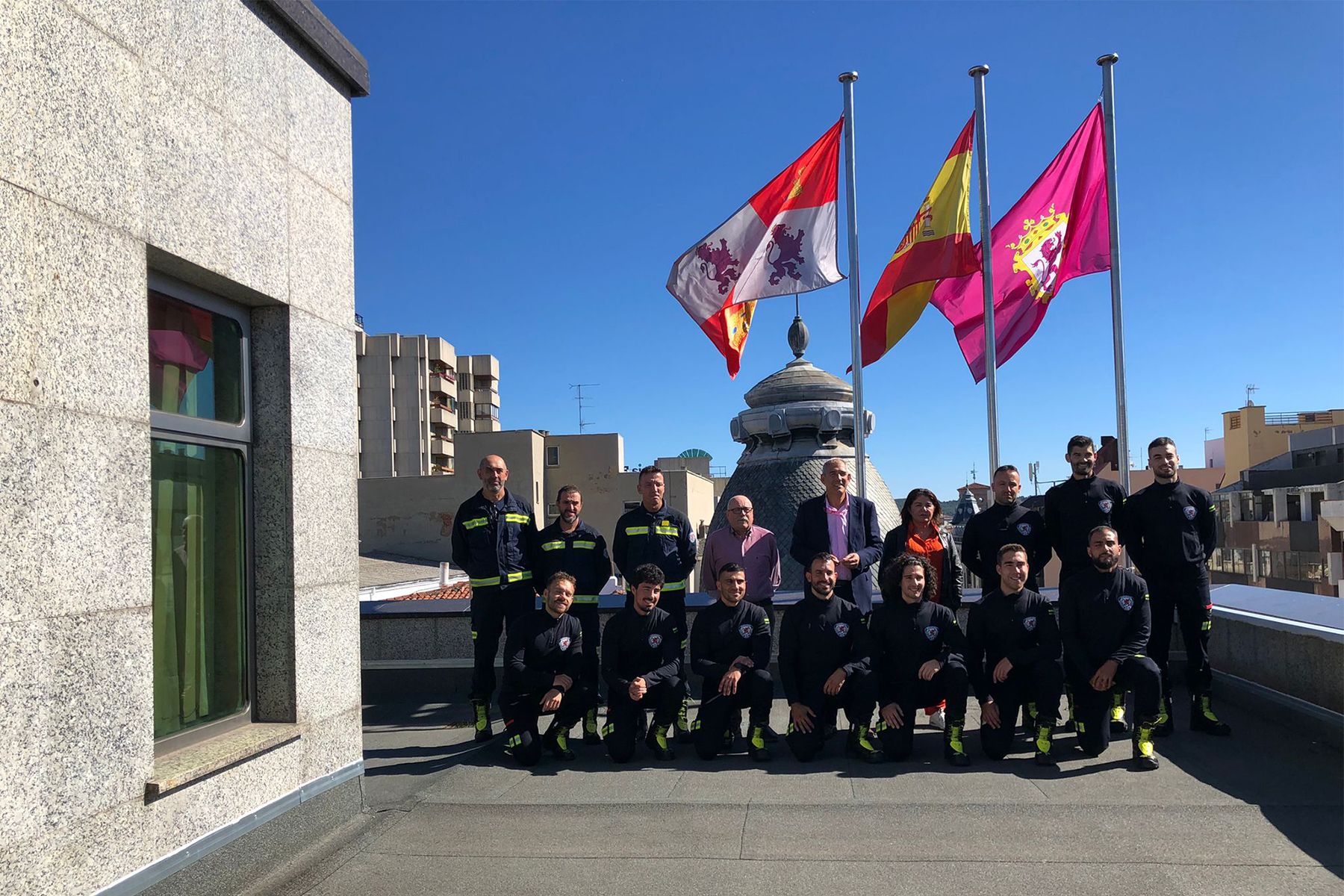 Diez nuevos bomberos se incorporan al Servicio de Prevención y Extinción de Incendios y Salvamento del Ayuntamiento de León