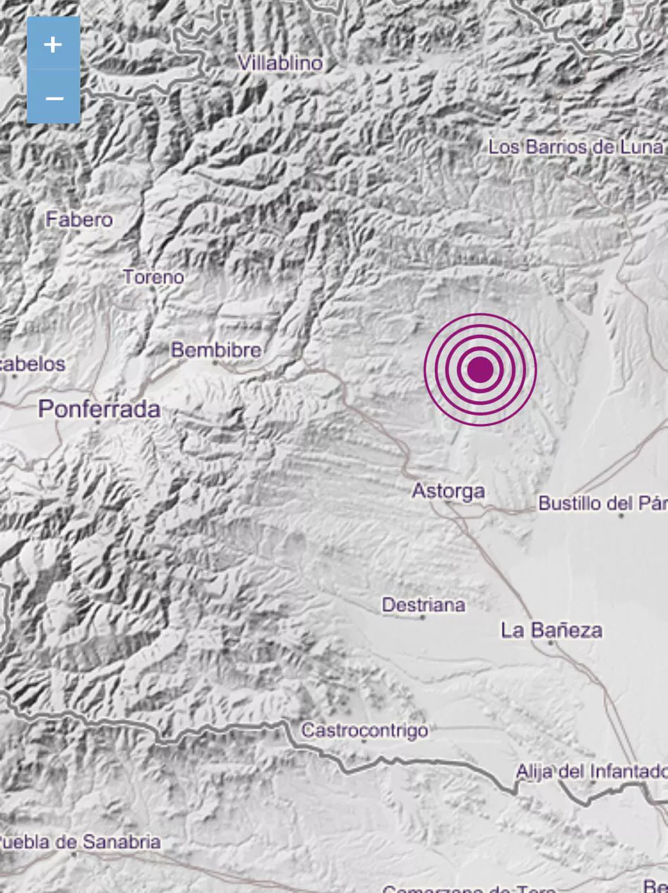 Terremoto Villamejil, León