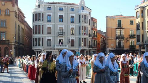 La celebración del Foro u Ofrenda con las Cantaderas