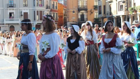 La celebración del Foro u Ofrenda con las Cantaderas