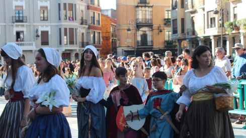 La celebración del Foro u Ofrenda con las Cantaderas