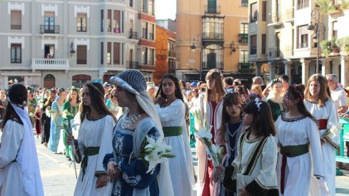 La celebración del Foro u Ofrenda con las Cantaderas
