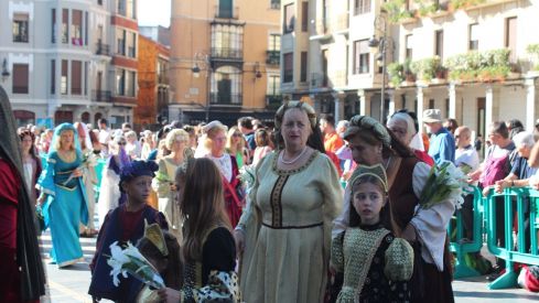 La celebración del Foro u Ofrenda con las Cantaderas