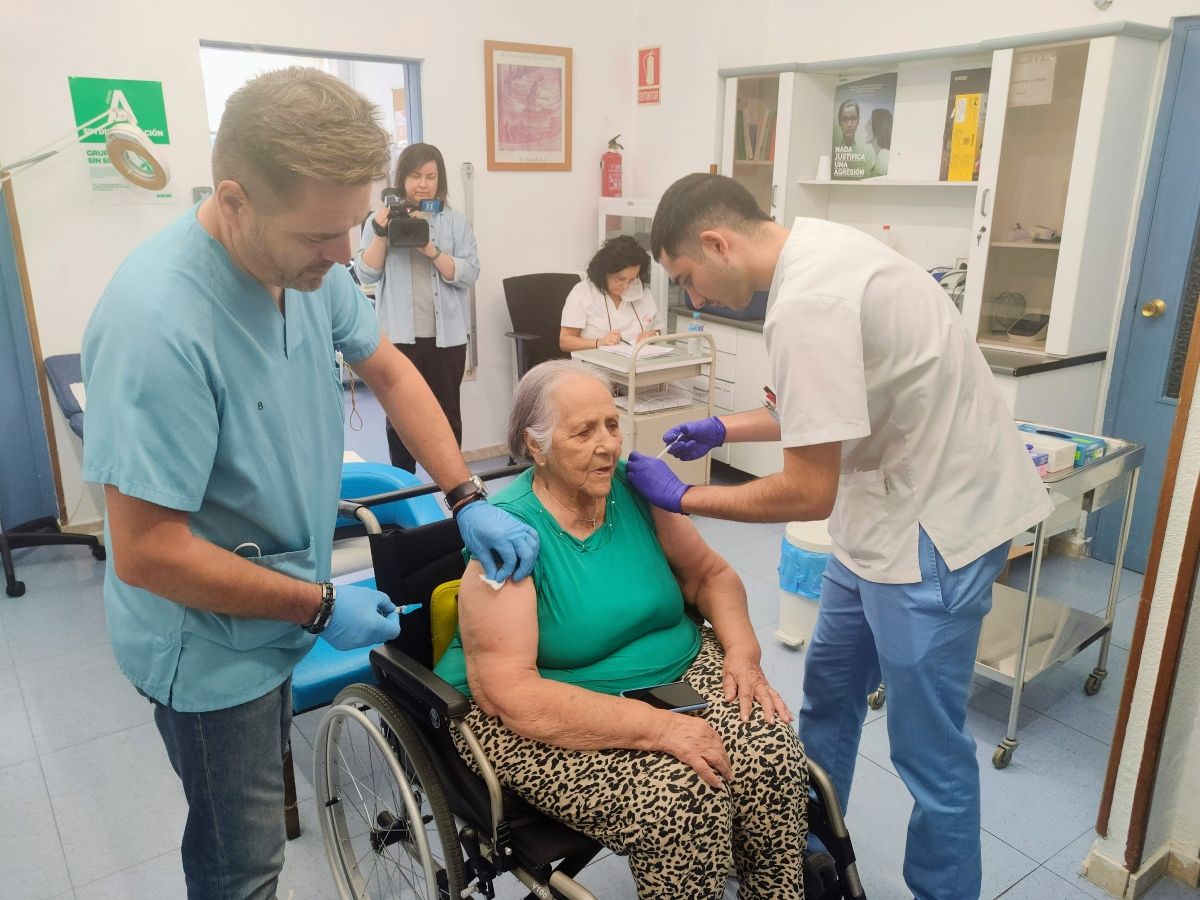 Arranca la vacunación en las residencias de Castilla y León