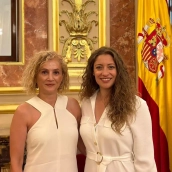 Ester Muñoz y Silvia Franco