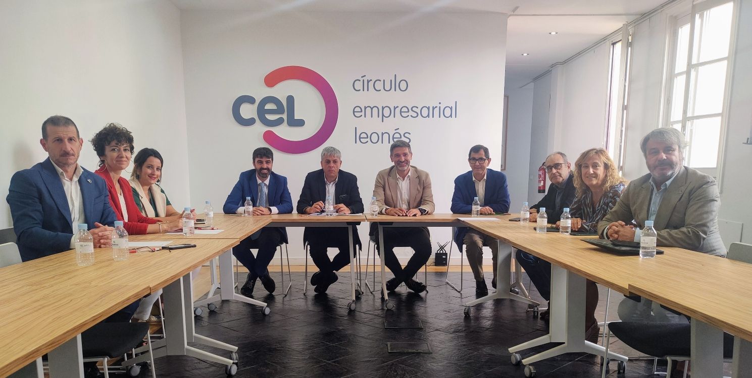 Eduardo Diego visita Círculo Empresarial Leonés (CEL)