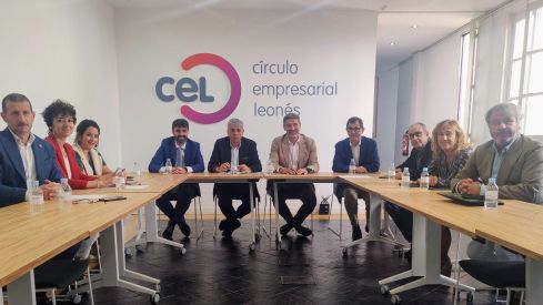 Eduardo Diego visita Círculo Empresarial Leonés (CEL)