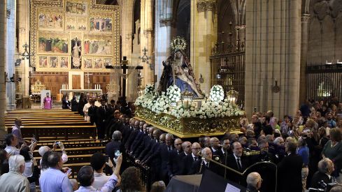 Coronación canónica de la Virgen del Mercado. Foto ICAL