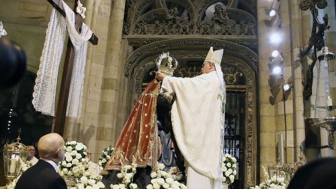 Coronación canónica de la Virgen del Mercado. Foto ICAL