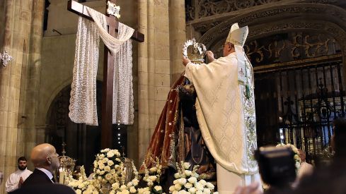  Coronación canónica de la Virgen del Mercado. Foto ICAL