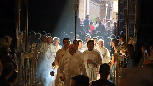 Coronación canónica de la Virgen del Mercado. Foto ICAL Coronación canónica de la Virgen del Mercado. Foto ICAL