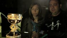 Caliz de Doña Urraca en el Museo de San Isidoro de León 