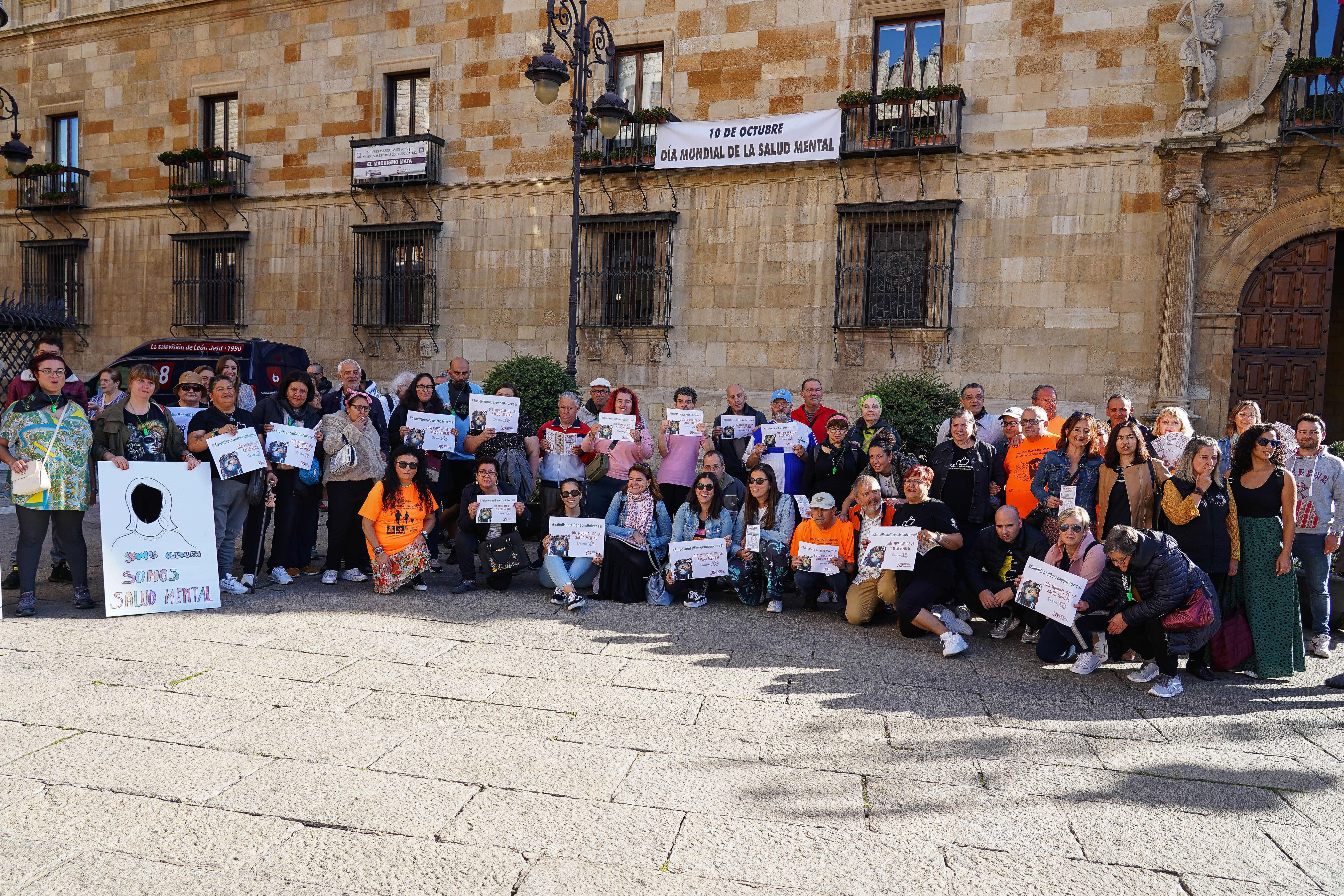 concentracion a los pies de la catedral