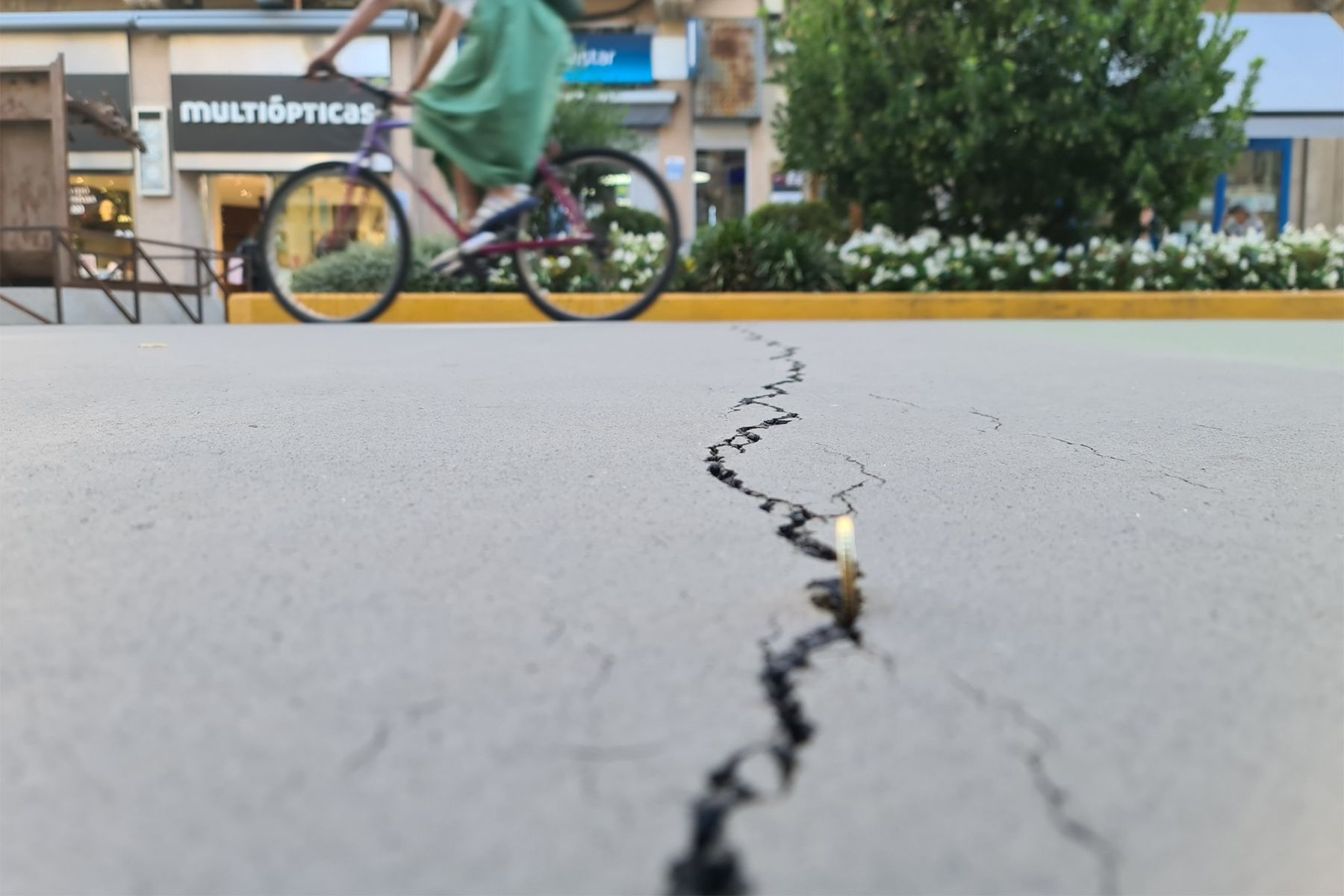 Estado actual de la avenida Ordoño II