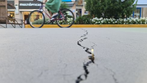 Estado actual de la avenida Ordoño II
