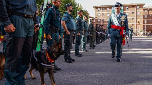 La Guardia Civil de León celebra la festividad de la Virgen del Pilar