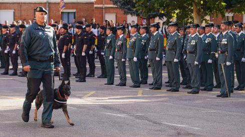La Guardia Civil de León celebra la festividad de su patrona, la Virgen del Pilar