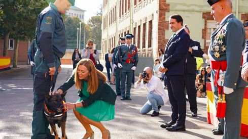 La Guardia Civil de León celebra la festividad de su patrona, la Virgen del Pilar