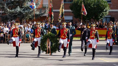 La Guardia Civil de León celebra la festividad de su patrona, la Virgen del Pilar