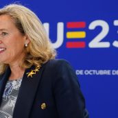 La vicepresidenta primera y ministra de Asuntos Económicos y Transformación Digital en funciones, Nadia Calviño