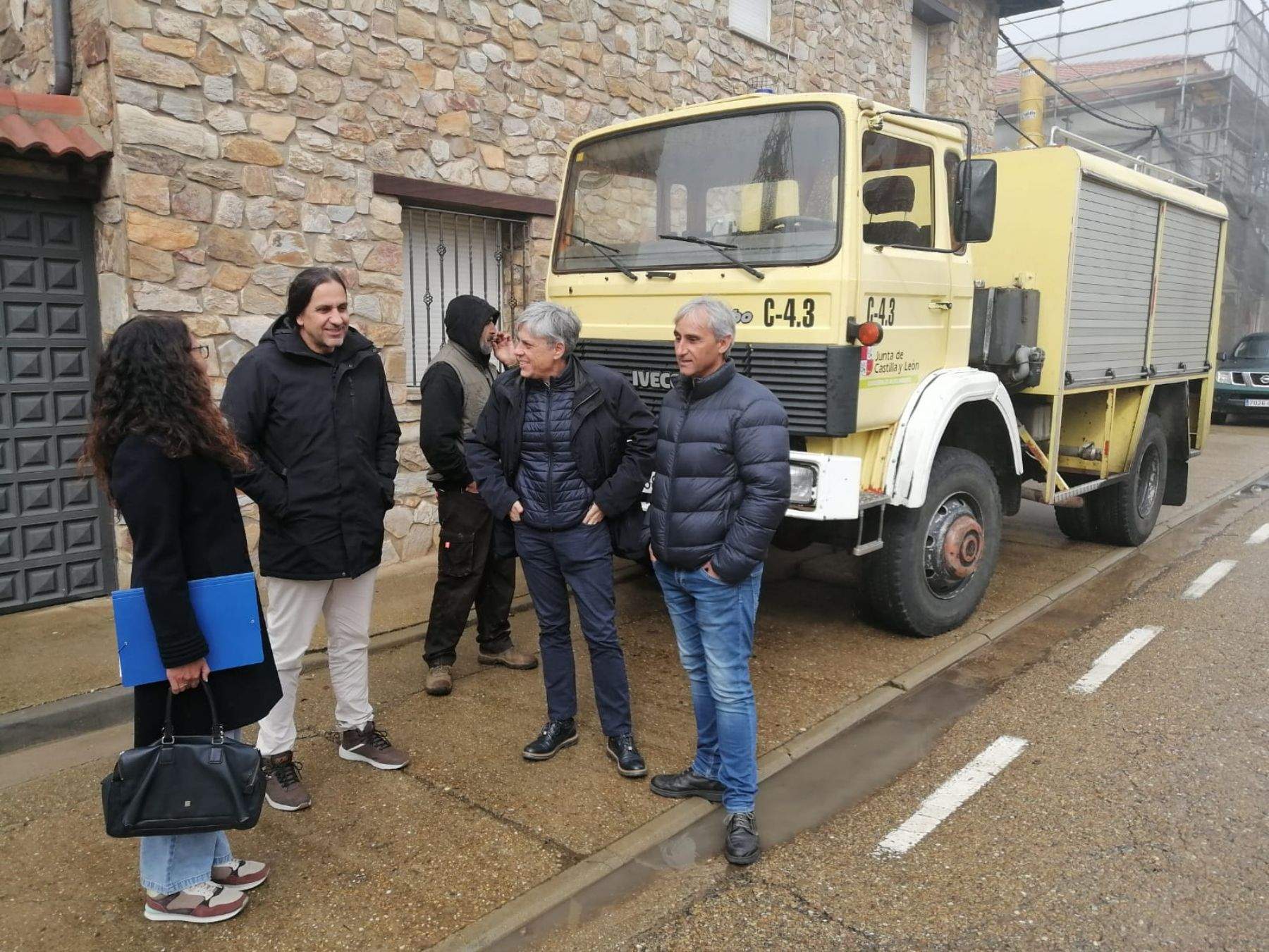 Entrega vehículo autobomba Castrocontrigo Entrega vehículo autobomba Castrocontrigo