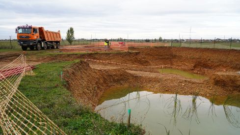 Visita de Suarez-Quiñones a la EDAR de Cembranos | Campillo (ICAL)