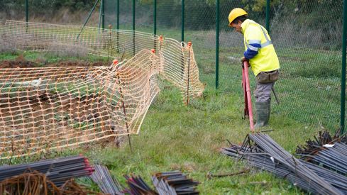 Visita de Suarez-Quiñones a la EDAR de Cembranos | Campillo (ICAL)