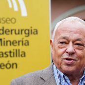  El consejero Cultura, Turismo y Deporte, Gonzalo Santonja en su visita Museo de la Siderurgia y Minería de Castilla y León