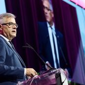 David Lucas, el secretario de Estado de Transporte, Movilidad y Agenda Urbana en el congreso Global Mobility Call