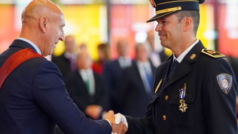 Entrega de insignias de la Policía Local en el día de San Marcelo, patrón del cuerpo | Campillo (ICAL) Entrega de insignias de la Policía Local en el día de San Marcelo, patrón del cuerpo | Campillo (ICAL)