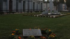 Patio de San Carlos en el Cementerio de León