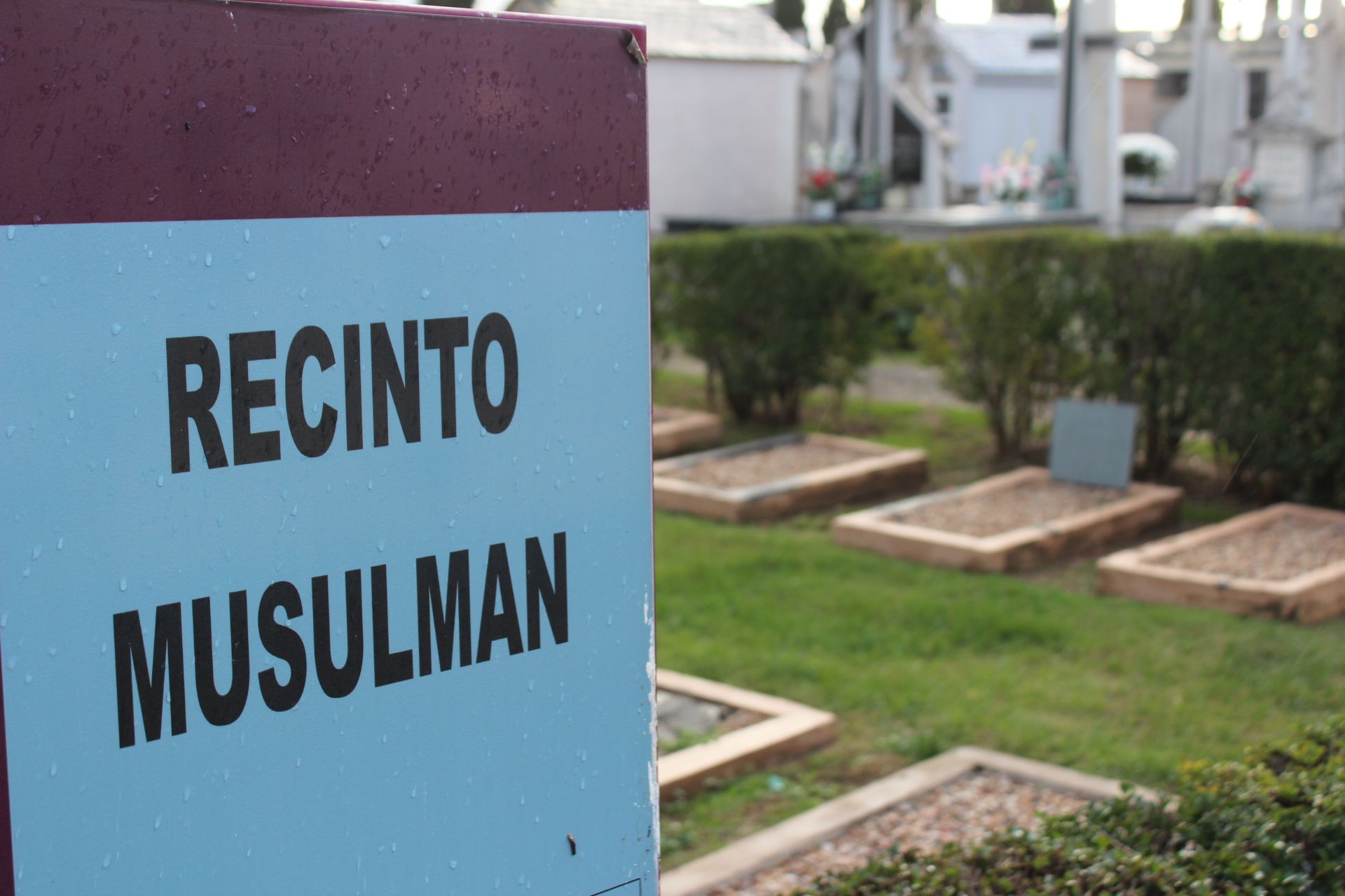 Cementerio musulmán en el Cementerio de León