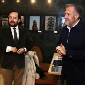  Carlos Pollán en la presentación de las primeras jornadas de la Hispanidad en León