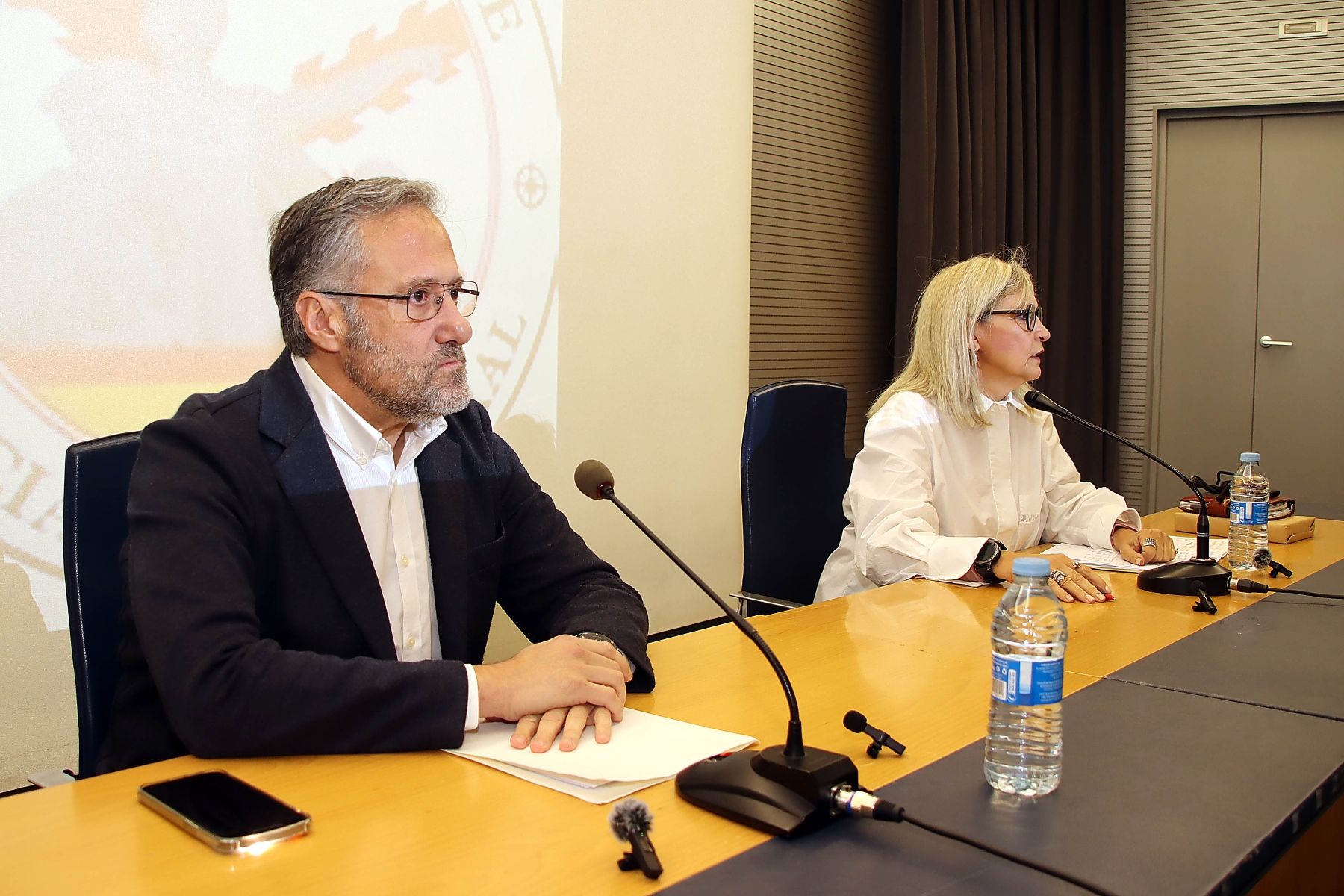  Carlos Pollán en la presentación de las primeras jornadas de la Hispanidad en León